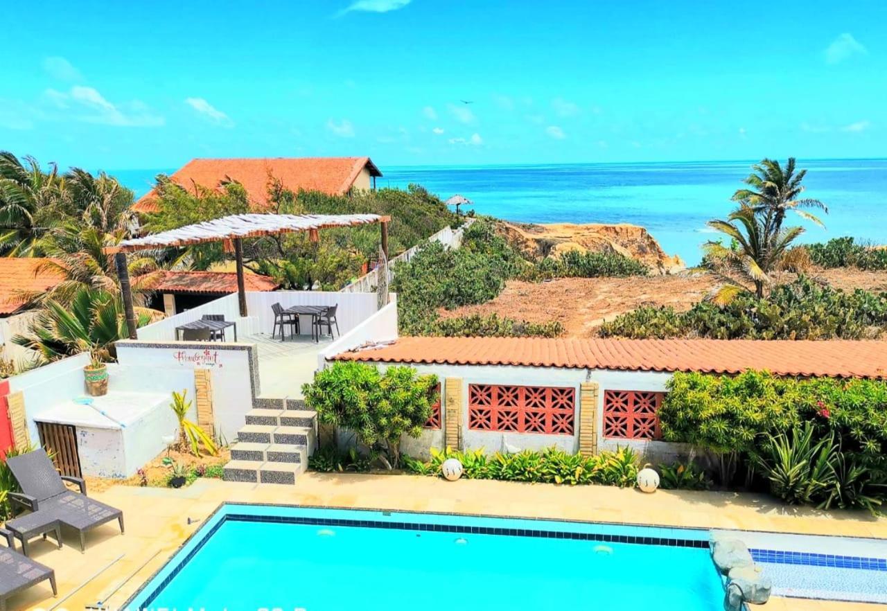 Pousada Flamboyant Village - Praia Das Fontes - 50Mt Da Gruta Mae D'Agua (Adults Only) Бебериби Экстерьер фото
