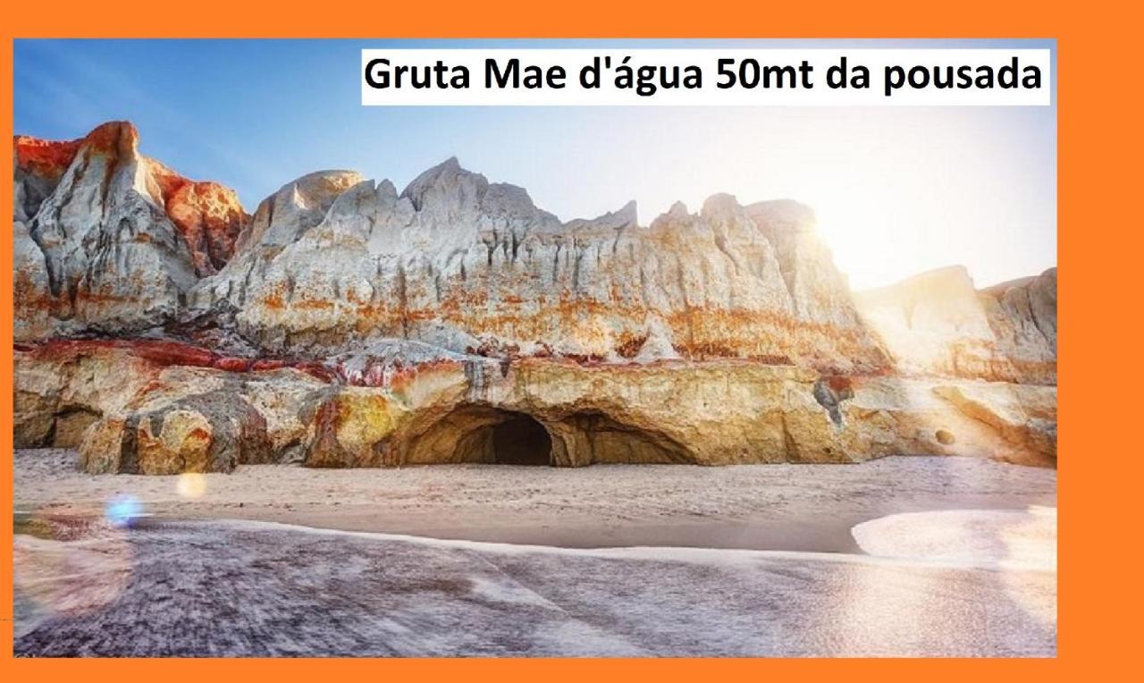 Pousada Flamboyant Village - Praia Das Fontes - 50Mt Da Gruta Mae D'Agua (Adults Only) Бебериби Экстерьер фото