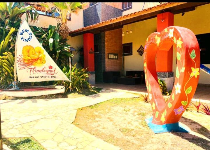 Pousada Flamboyant Village - Praia Das Fontes - 50Mt Da Gruta Mae D'Agua (Adults Only) Бебериби Экстерьер фото